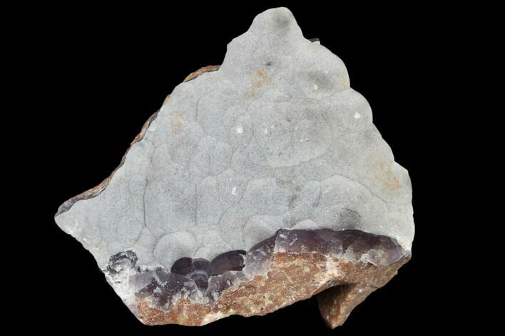 Botryoidal Grey-Purple Fluorite - Fremont County, Colorado #118551